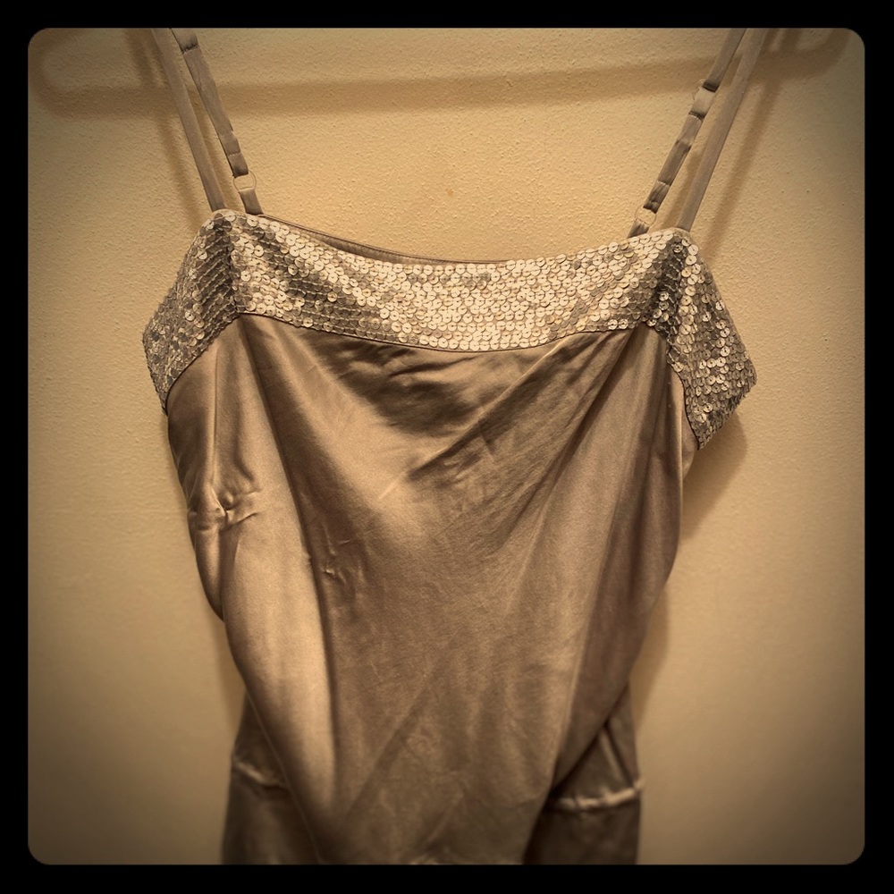 cute tank with sequins